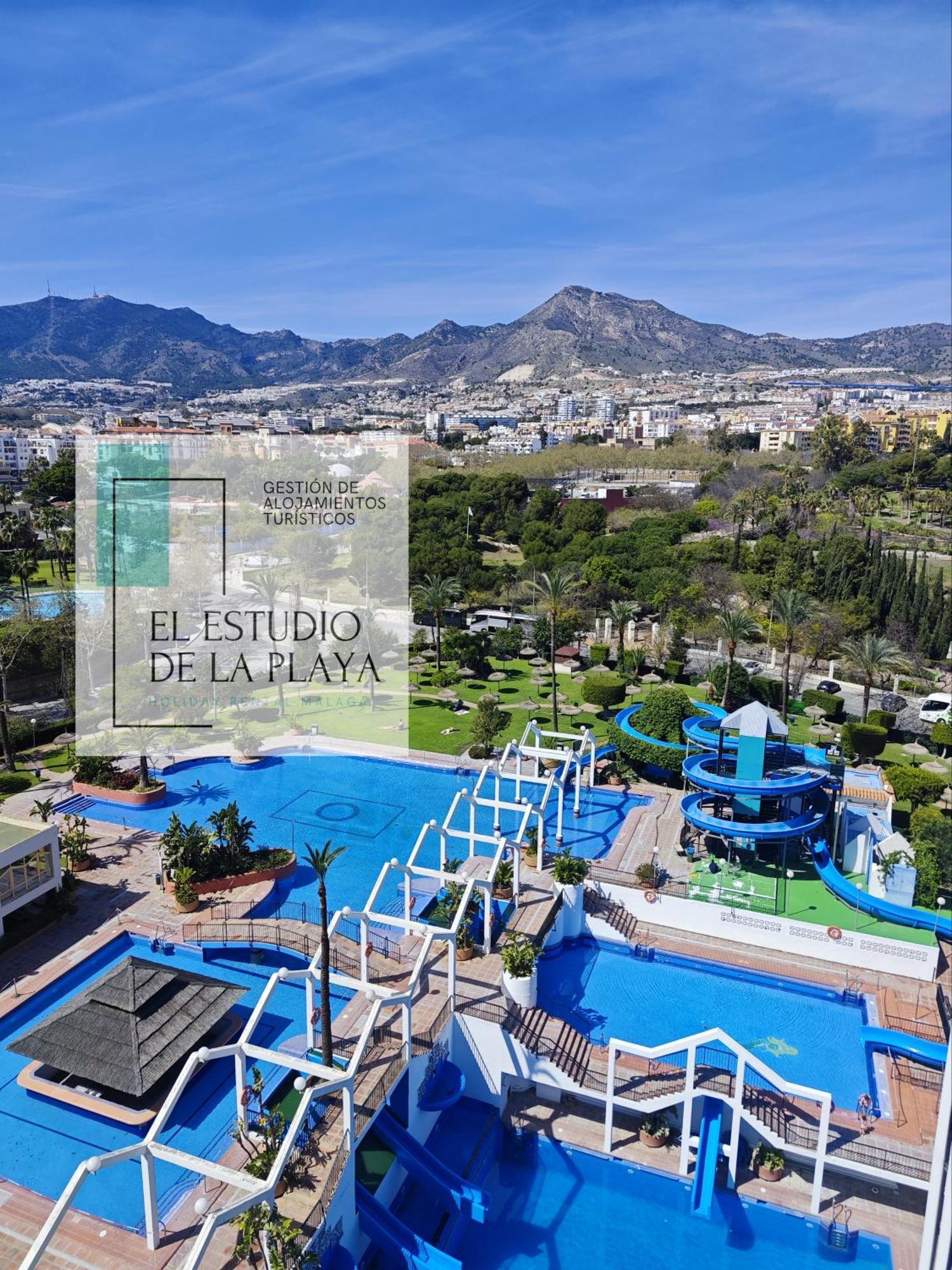 El Estudio De La Playa Benalbeach Vistas Al Mar Benalmádena Eksteriør bilde