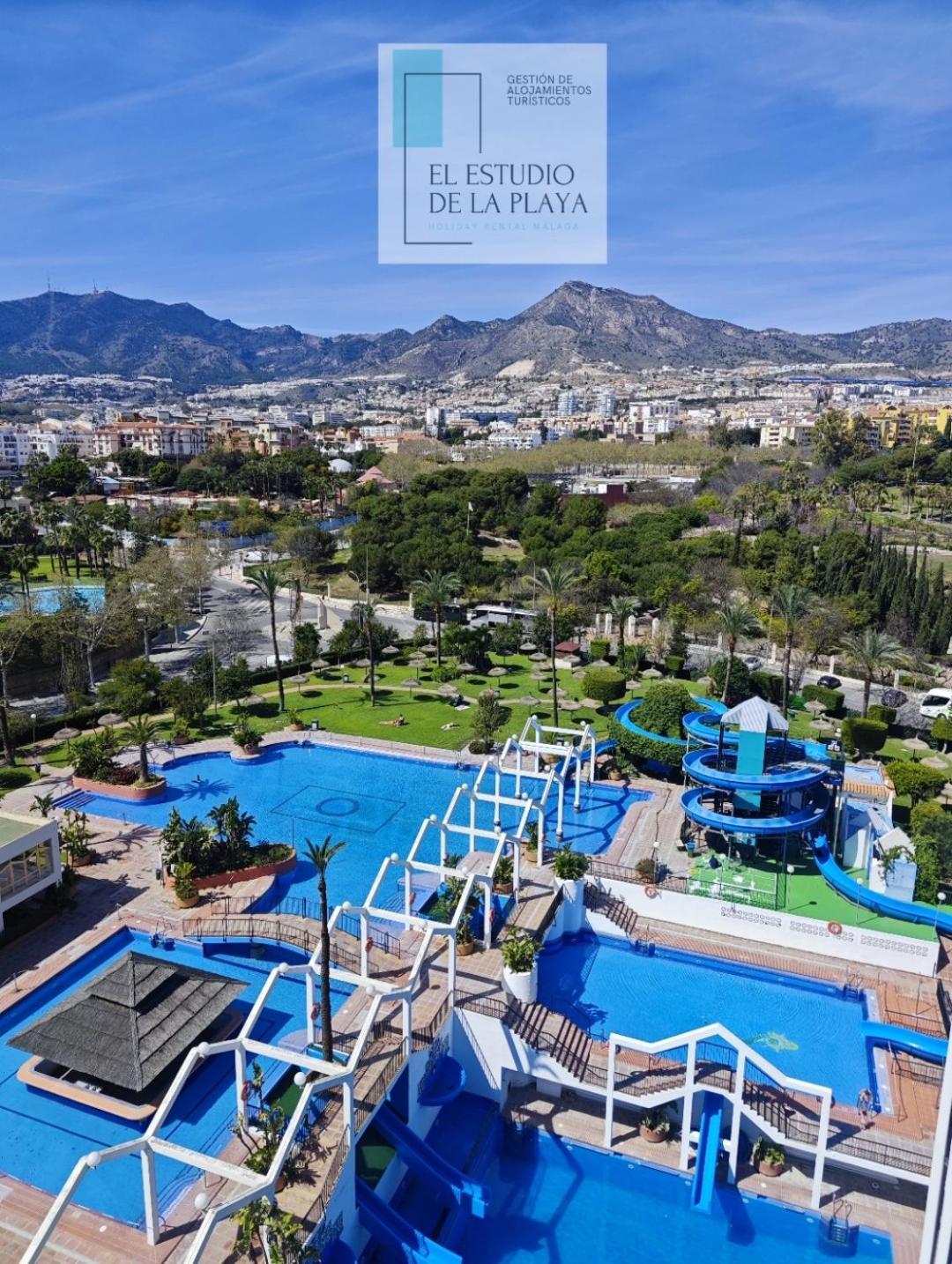 El Estudio De La Playa Benalbeach Vistas Al Mar Benalmádena Eksteriør bilde